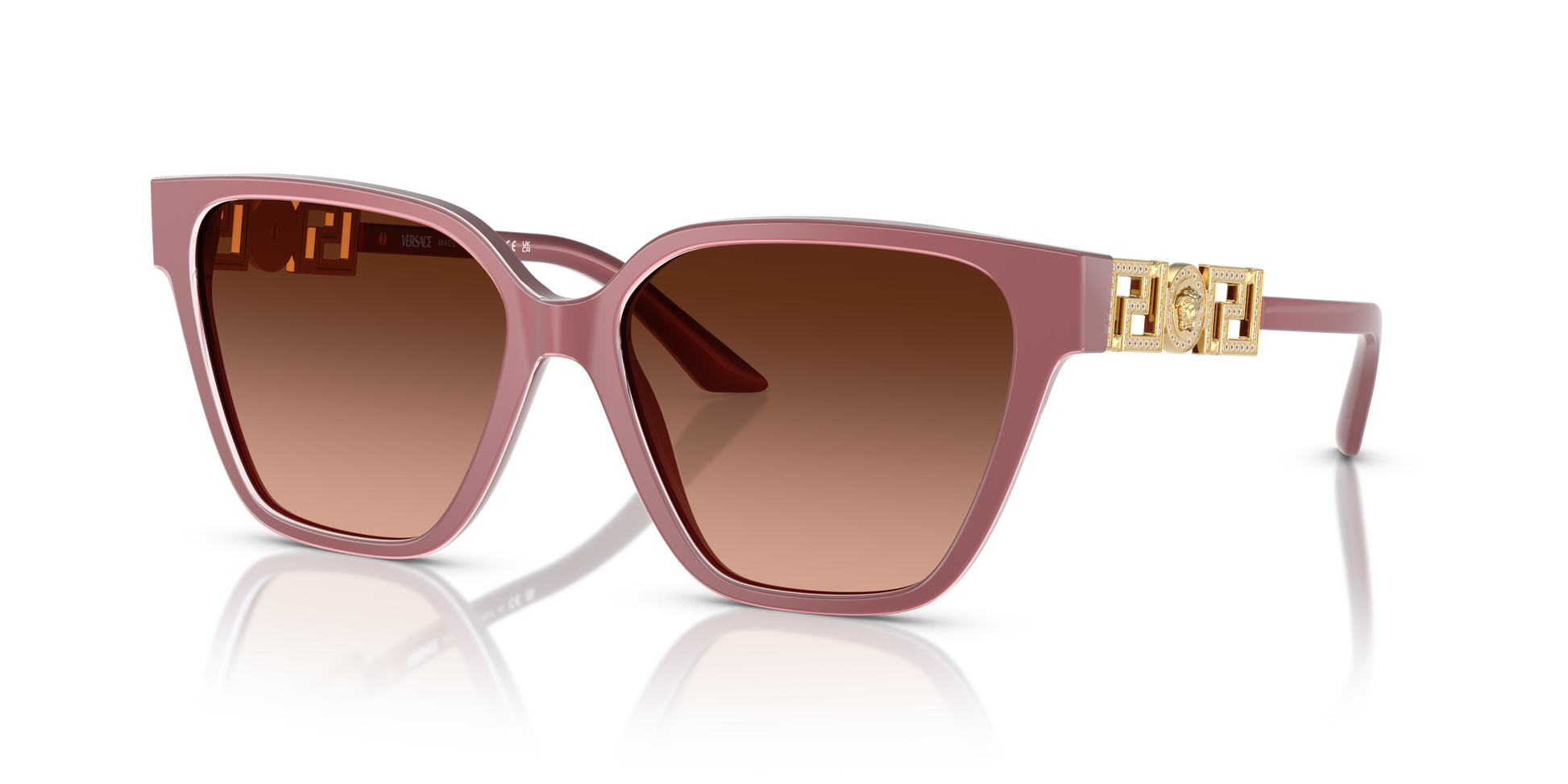 Versace Sunglasses VE4471B PERLA DARK RUBY