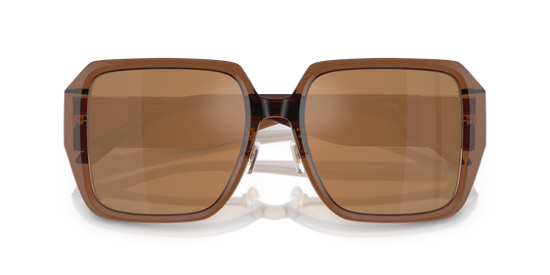 Versace Sunglasses VE4472D TRANSPARENT DARK BROWN