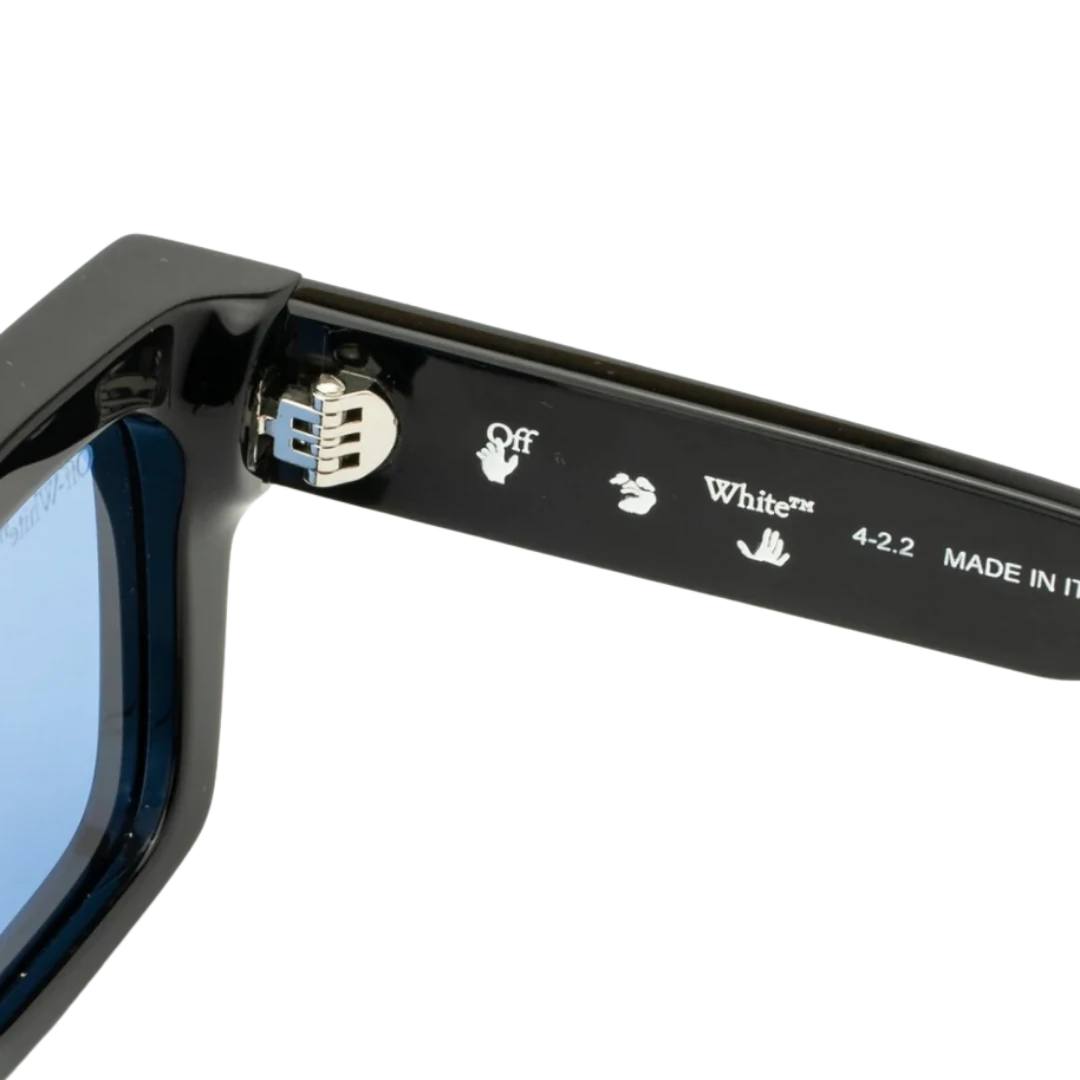 Virgil sunglasses black/blue - off white | LookerOnline