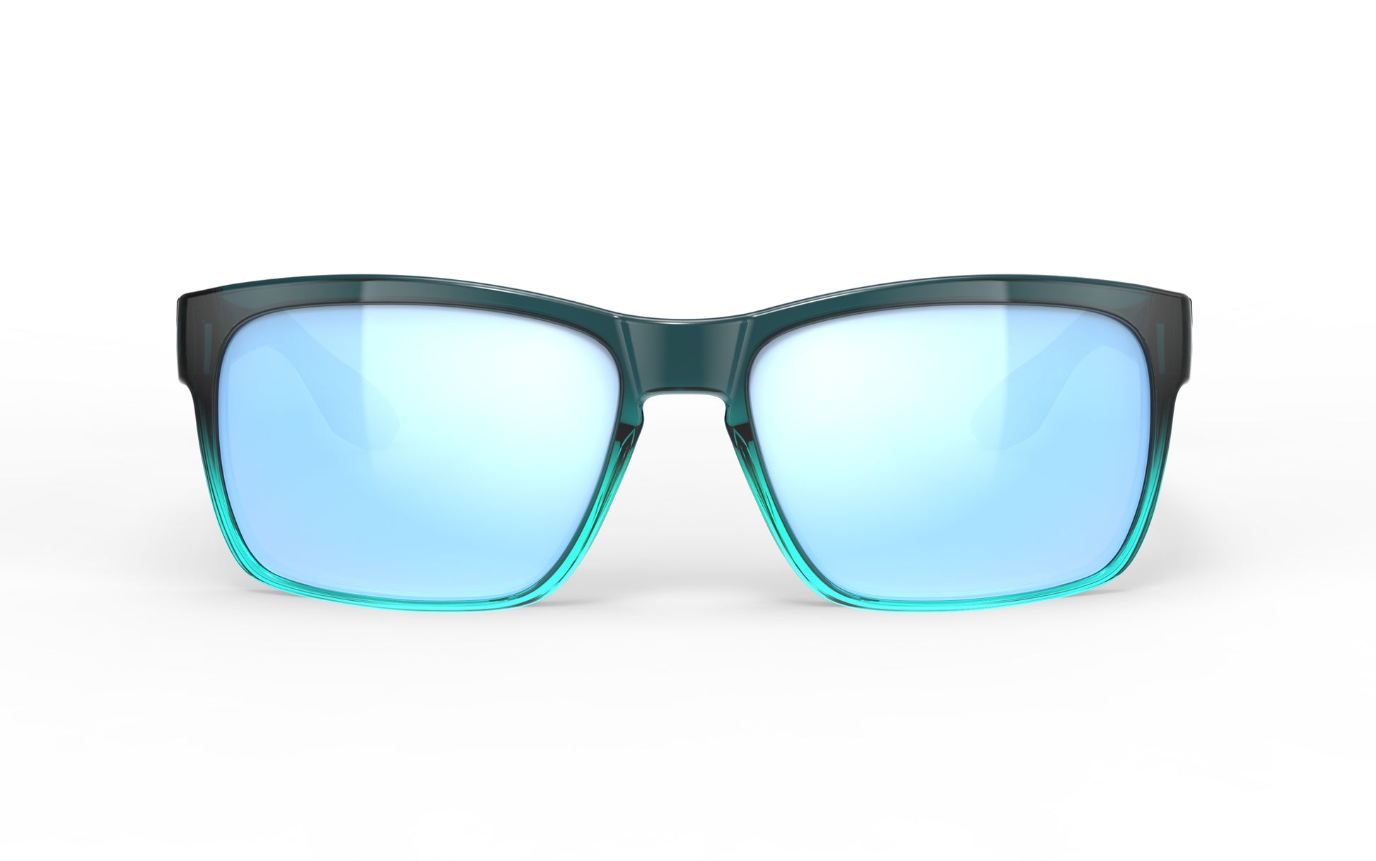 Rudy Project Spinhawk Edge Slim SQ116848-0000 CRYSTAL TEAL/WATER GLOSS - Multilaser Ice