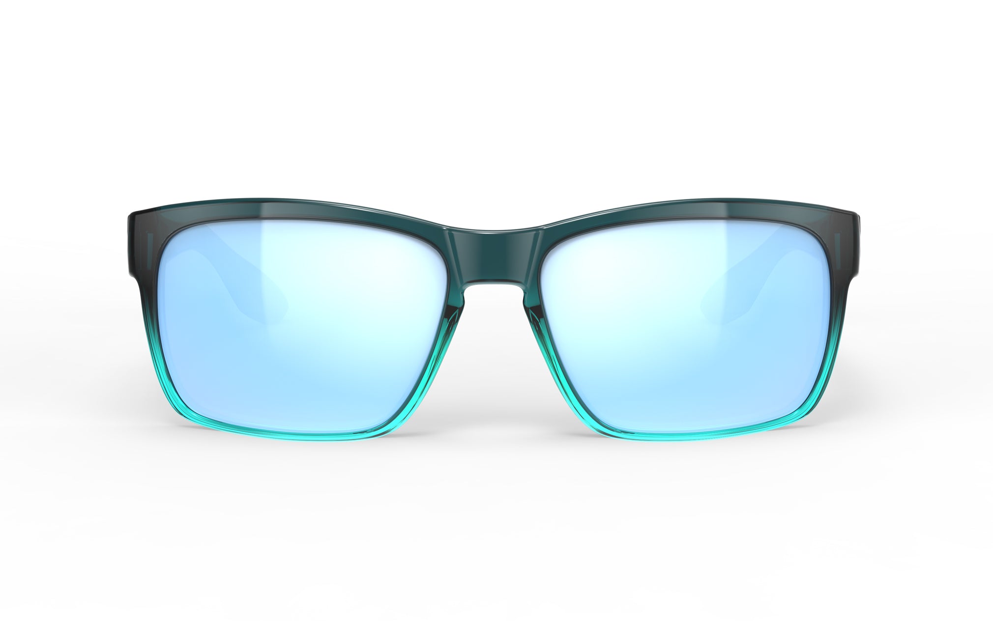 Rudy Project Spinhawk Edge Slim SQ116848-0000 CRYSTAL TEAL/WATER GLOSS - Multilaser Ice