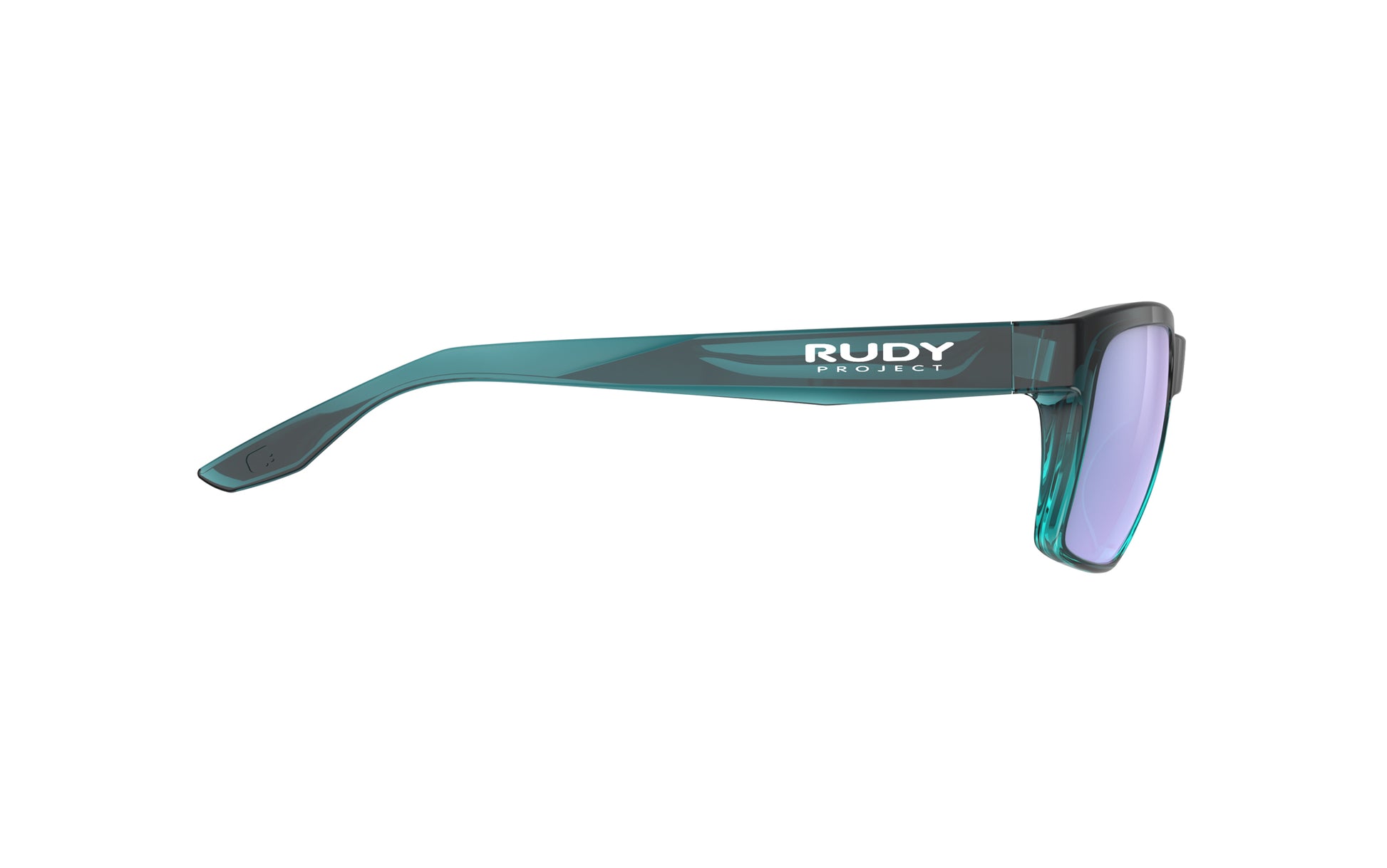 Rudy Project Spinhawk Edge Slim SQ116848-0000 CRYSTAL TEAL/WATER GLOSS - Multilaser Ice