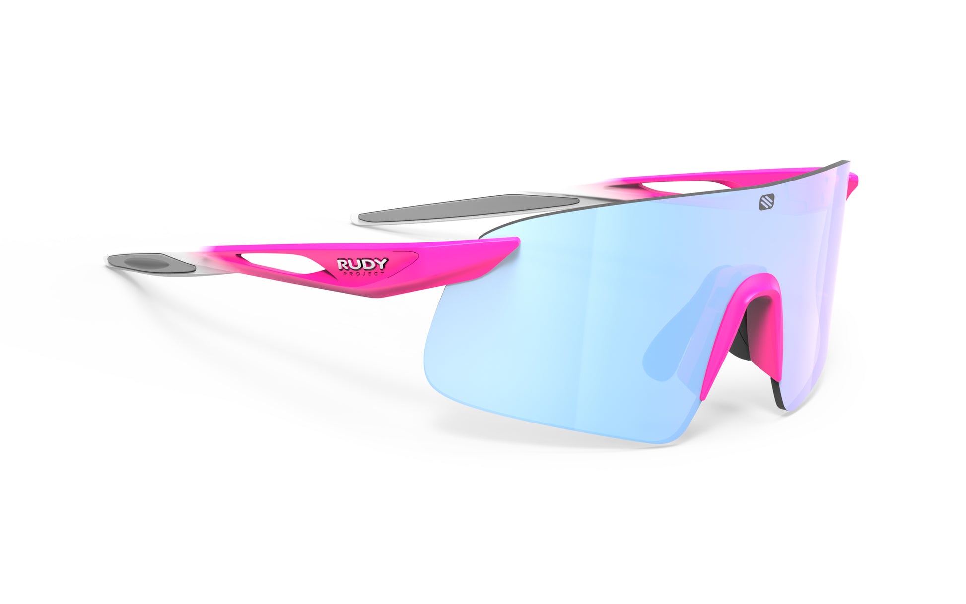 Rudy Project Astral Arc SQ076890-0000 PINK FLUO/WHITE MATTE - Multilaser Ice