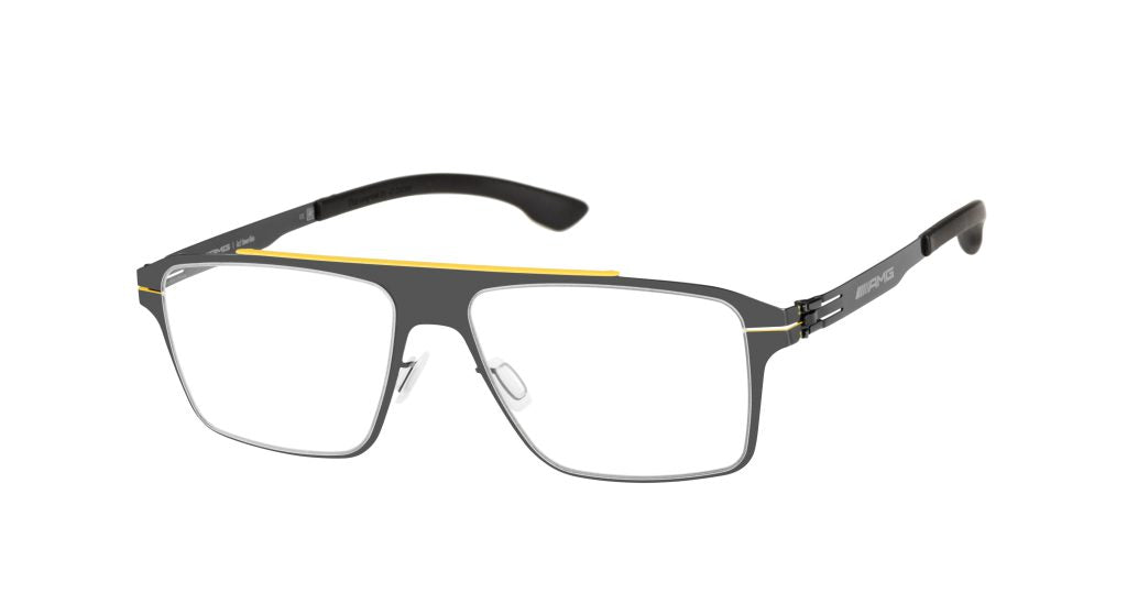 ic! berlin AMG 05 Gunmetal-Yellow | LookerOnline