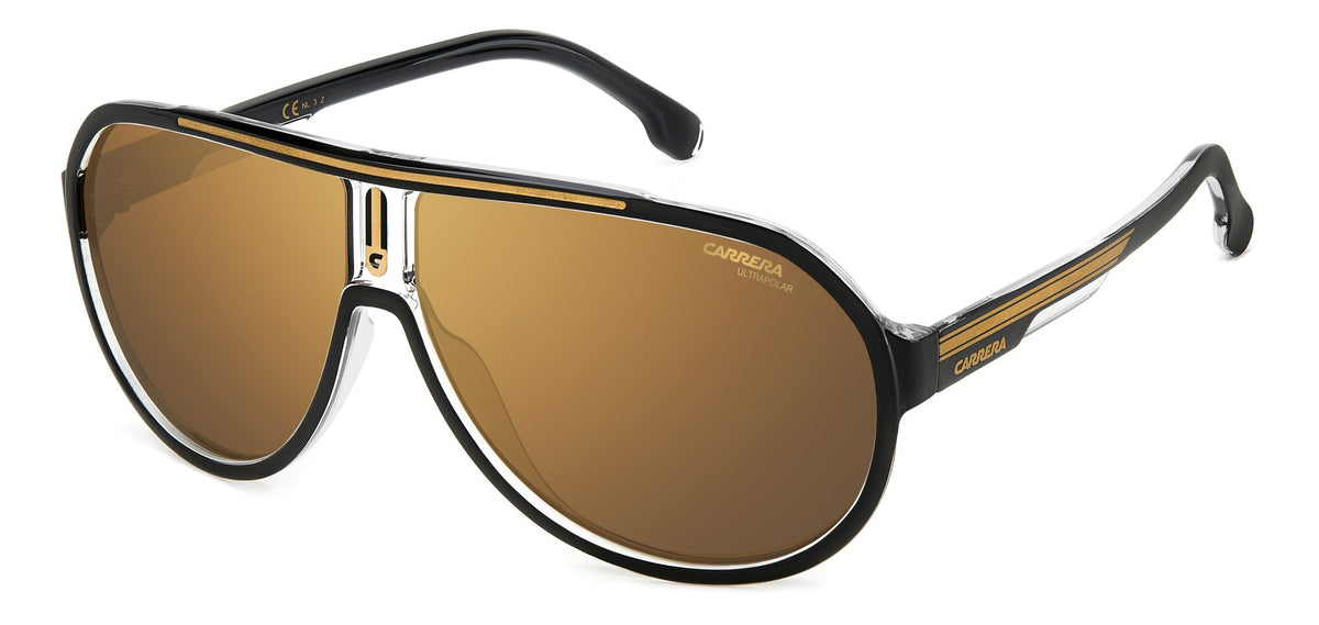 Carrera Sunglasses CA1057/S 2M2/HA Black Gold