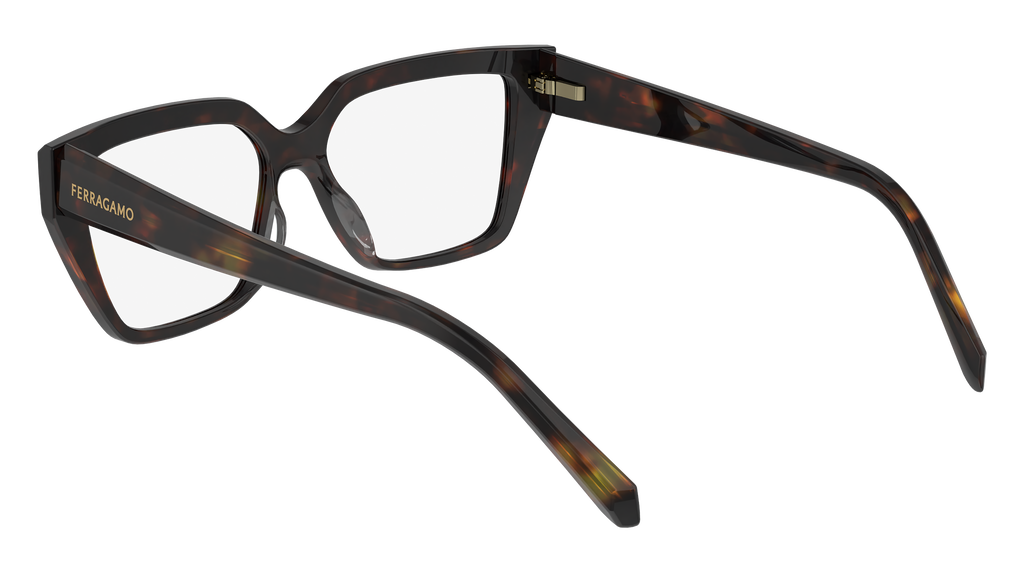 Ferragamo SF2971 242 - Dark tortoise Eyeglasses | LookerOnline