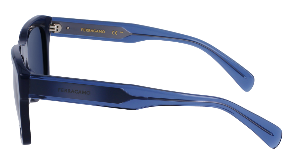 Ferragamo SF1087SN 414 - Blue Sunglasses | LookerOnline