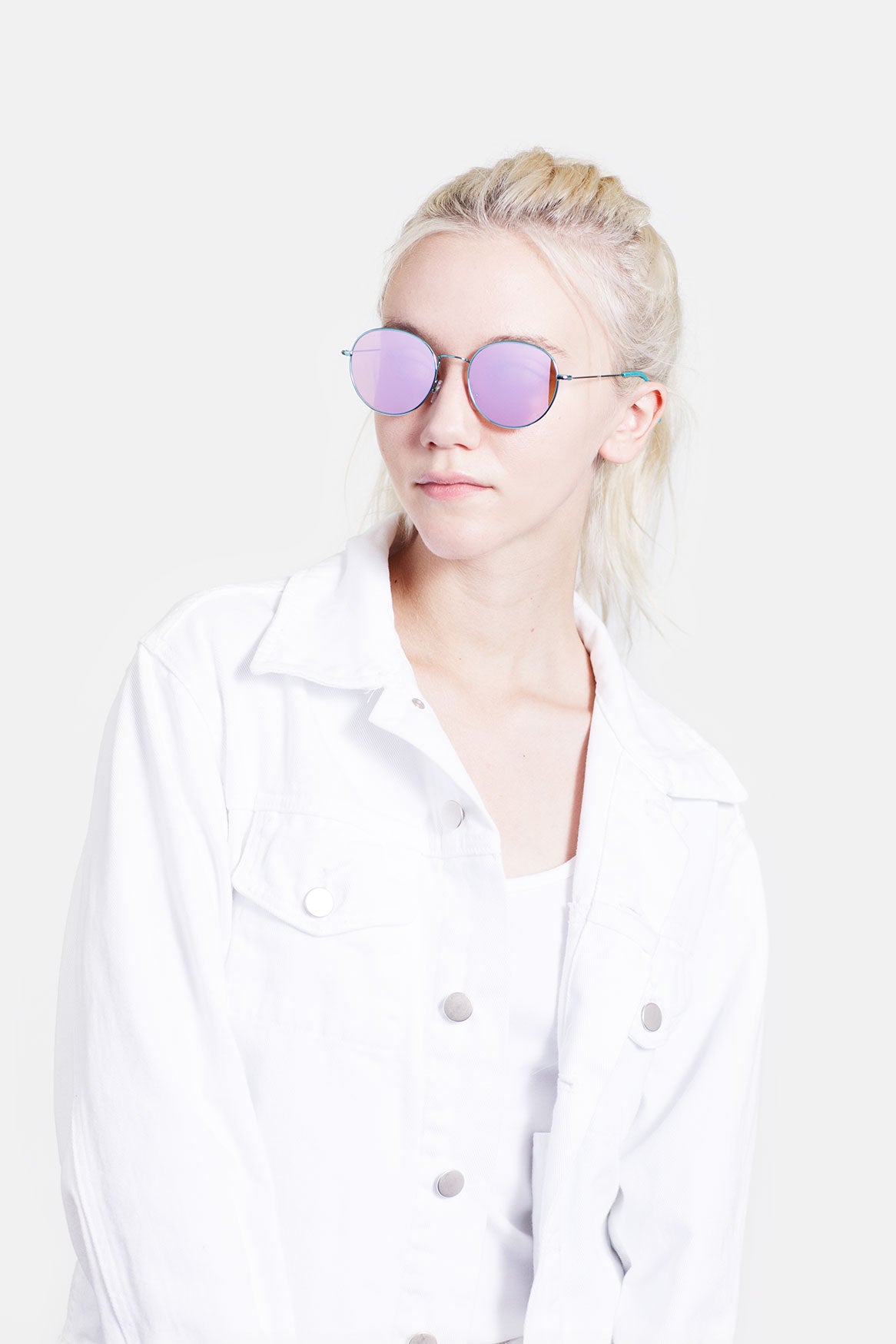 RetroSuperFuture Wire Mirror Pink DWG