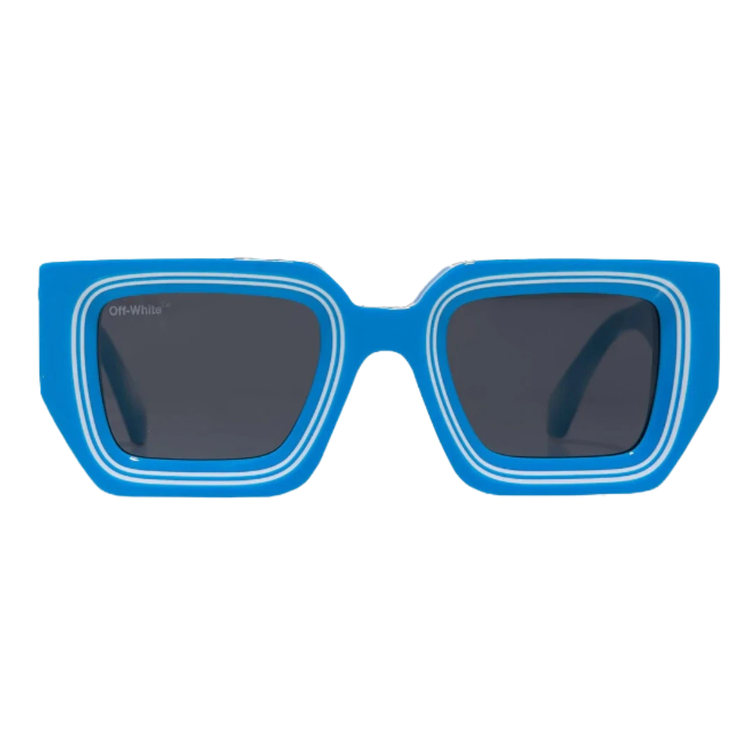 Francisco Sunglasses blue - off white | LookerOnline