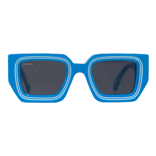 Francisco Sunglasses blue - off white | LookerOnline