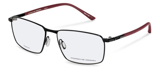 Porsche Design P8766 A000 Black/Red