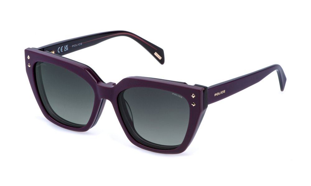 Police UPLT02 9HNP Top Viola+Base Viola Trasparente