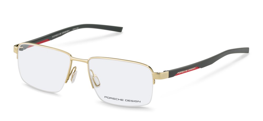 Porsche Design P8747 C Gold, Grey Green, Red