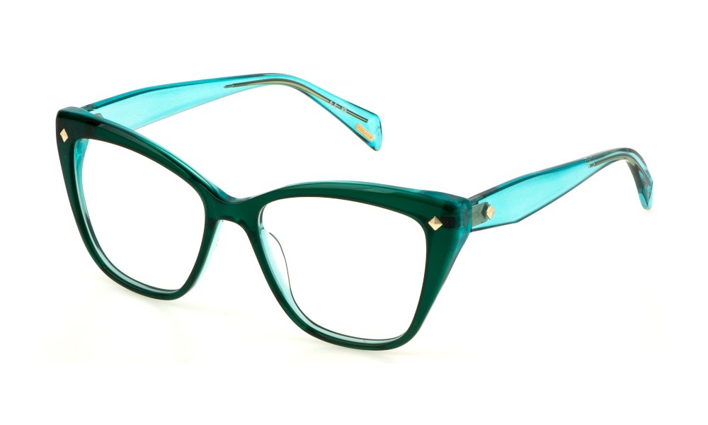 Police EYEGLASSES VPLM05-U17-54 New with case Police VPLM05 0U17 - Eyeglasses for Man and Woman – LookerOnline main image 4