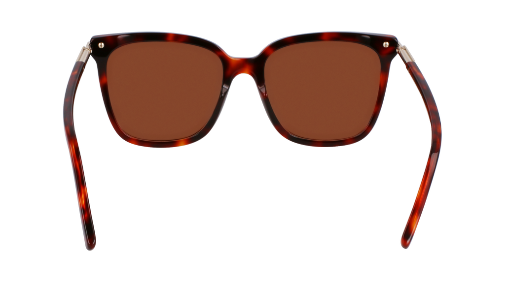 Ferragamo SF2037S 640 - Red tortoise Sunglasses | LookerOnline display picture 3