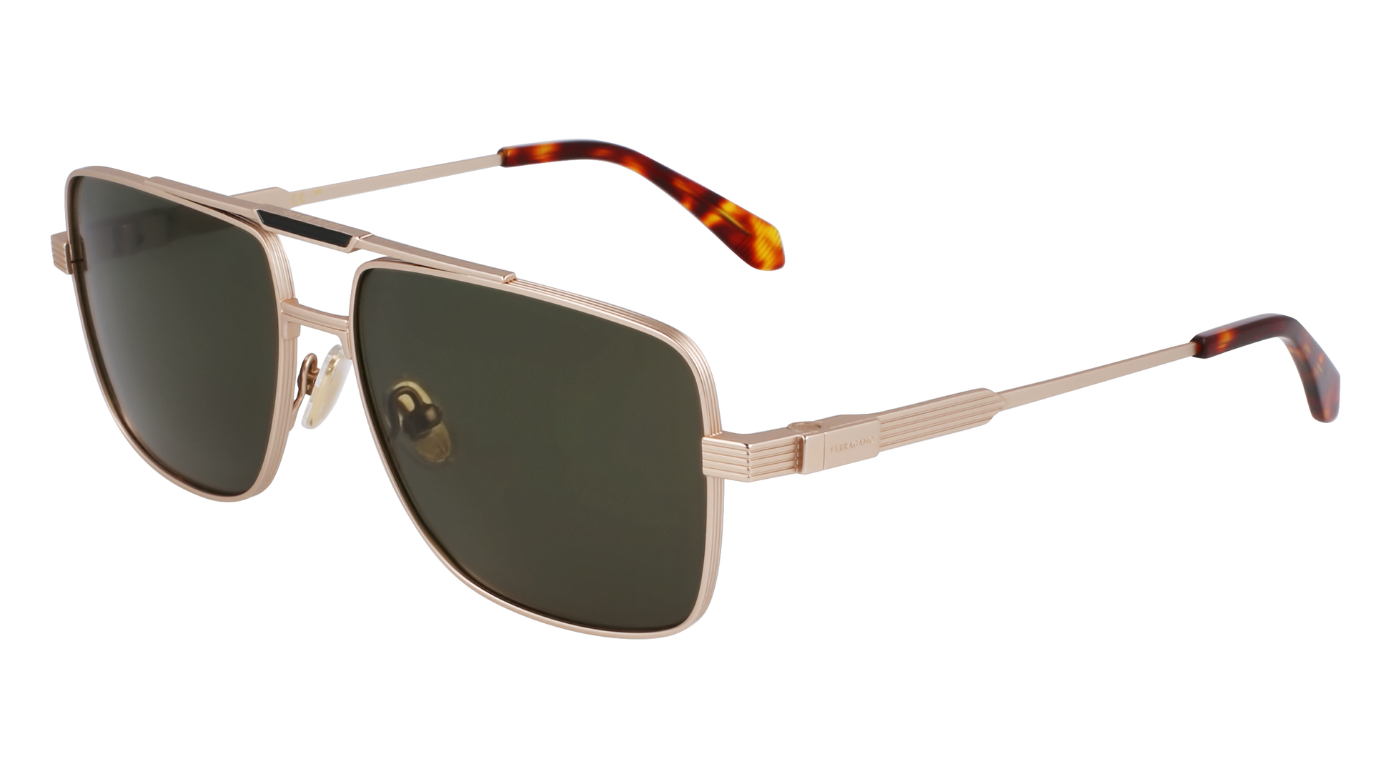 Ferragamo SF318S 710 - Matte gold Sunglasses