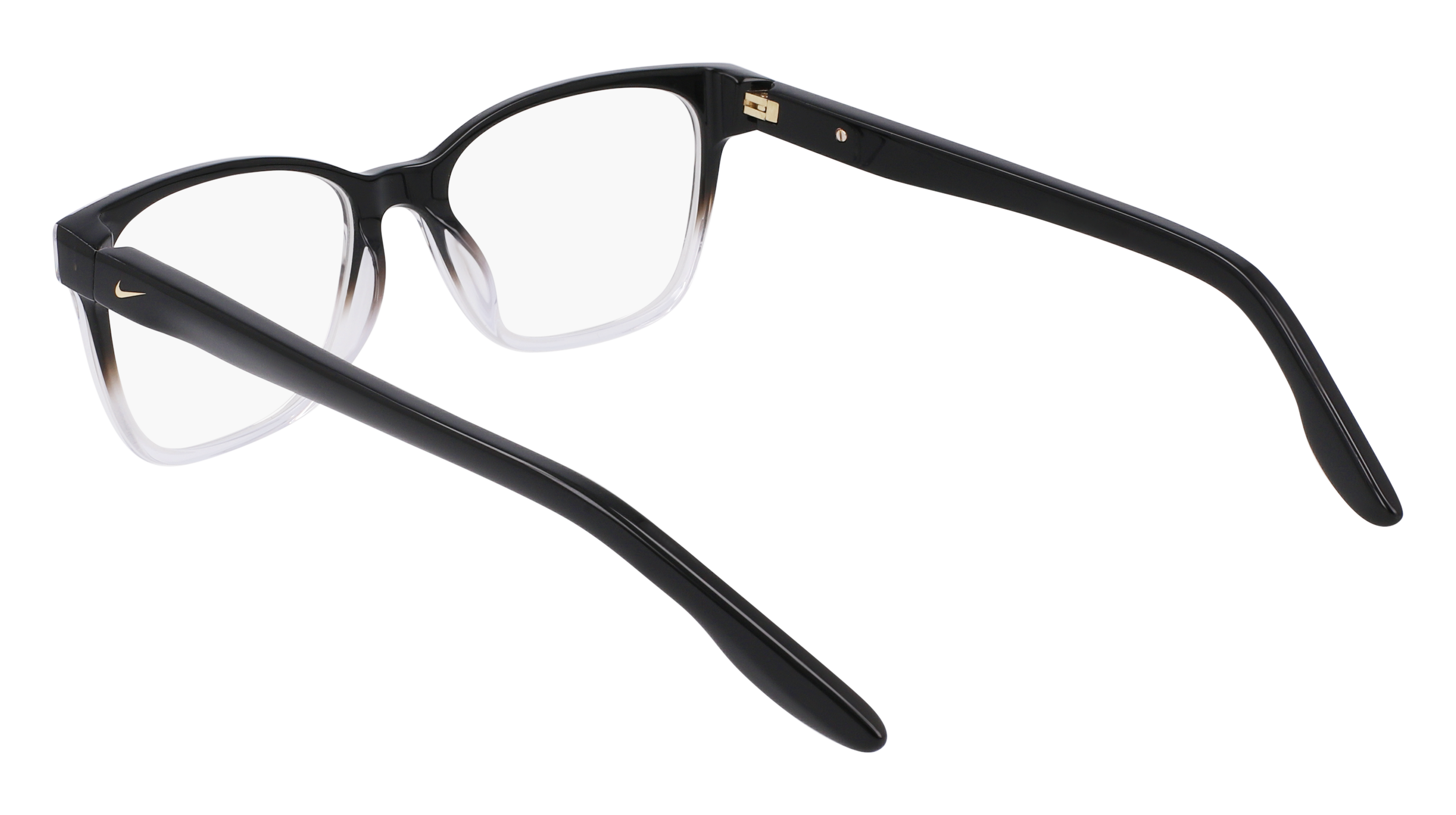 7177 Label Nike 7177 10 - Black/Clear Gradient Eyeglasses | LookerOnline