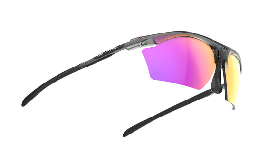 Rudy Project Rydon Slim Crystal Ash - Rp Optics Multilaser Sunset Sunglasses