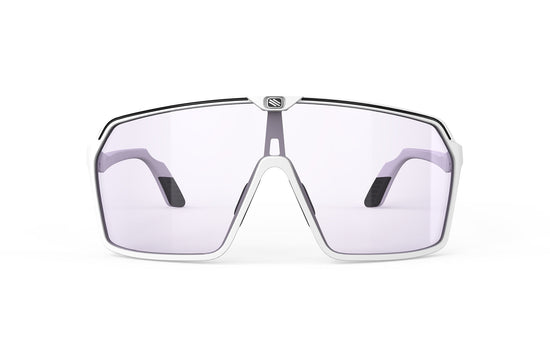 Rudy Project Spinshield White Matte - Impactx Photochromic 2 Laser Purple Sunglasses