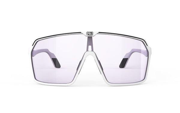 Rudy Project Spinshield Bianco Opaco - Impactx Photochromic 2 Laser Viola
