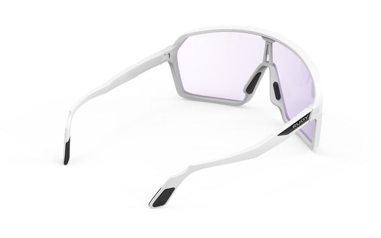 Rudy Project Spinshield White Matte - Impactx Photochromic 2 Laser Purple Sunglasses