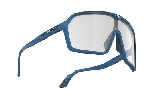 Rudy Project Spinshield Pacific Blue - Impactx Photochromic 2 Laser Black Sunglasses