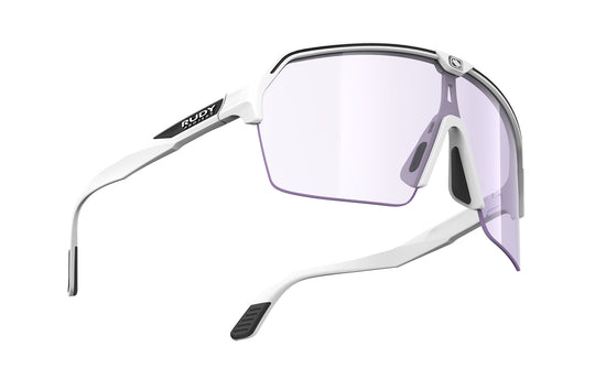 Rudy Project Spinshield Air White Matte - Impactx Photochromic 2 Laser Purple Sunglasses