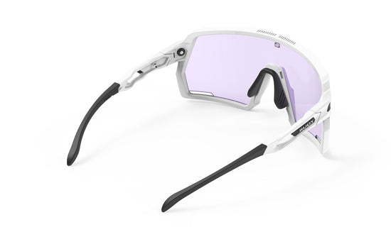 Rudy Project Kelion White Gloss - Impactx Photochromic 2 Laser Purple Sunglasses