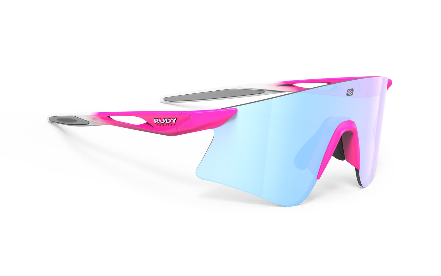 Rudy Project Astral Pink Fluo Fade Matte - Rp Optics Smoke Multilaser Ice Sunglasses