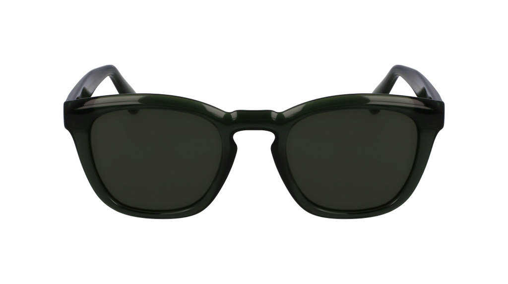Ferragamo SF2040SE 320 - Transparent khaki Sunglasses | LookerOnline