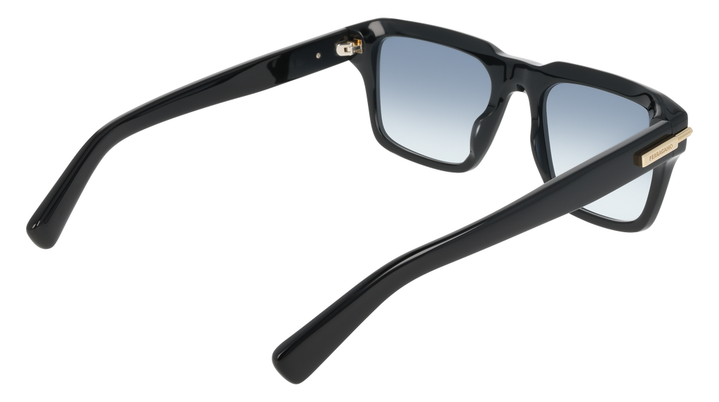 【sanzoku】Salvatore Ferragamo Ferragamo SF2078SLBI 1 - Black/greadient blue Sunglasses