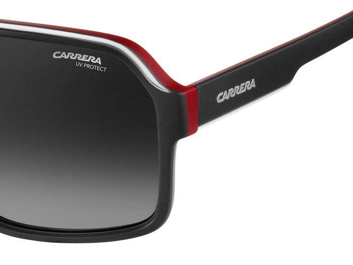 Carrera Sunglasses CA1001/S BLX/9O Matte Black Dark Ruthenium Crystal Red