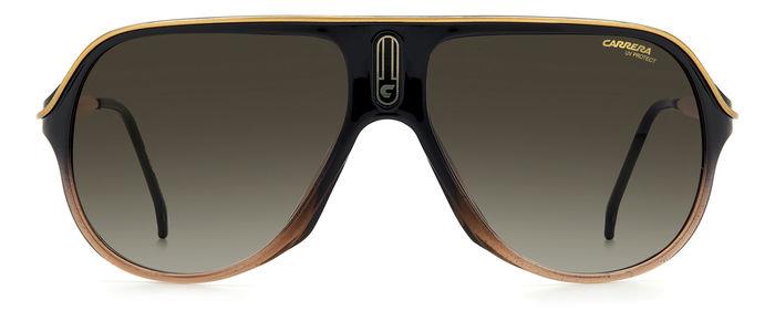 Carrera Sunglasses CASAFARI65/N DCC/HA Black Shaded Brown