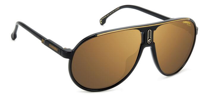 Carrera Sunglasses CACHAMPION65/N 2M2/YL Black Gold