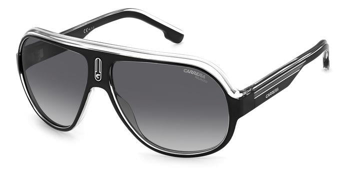 Carrera Sunglasses CASPEEDWAY/N 80S/WJ Black White