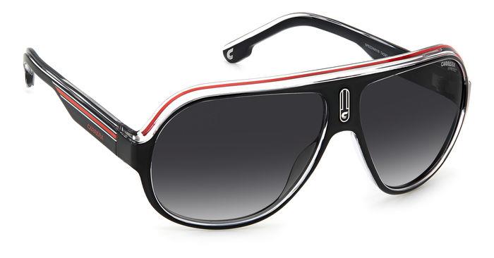 Carrera Sunglasses CASPEEDWAY/N T4O/9O Blackcrystal Blackwhite Red
