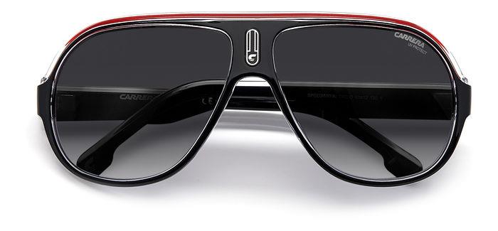 Carrera Sunglasses CASPEEDWAY/N T4O/9O Blackcrystal Blackwhite Red