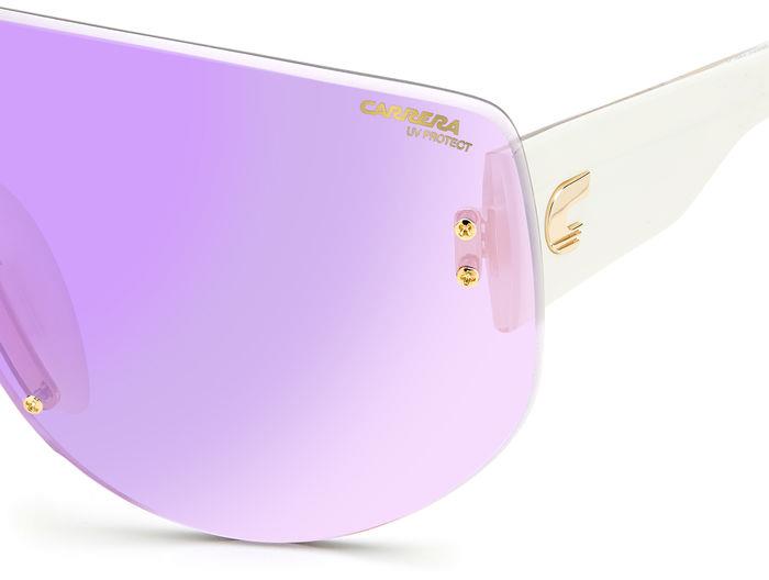 Carrera Sunglasses CAFLAGLAB 12 2UC/TE Violet White