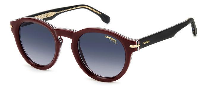 Carrera Sunglasses CA306/S KVN/08 Striped Burgundy