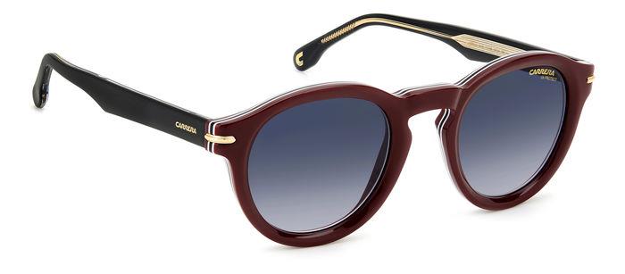 Carrera Sunglasses CA306/S KVN/08 Striped Burgundy