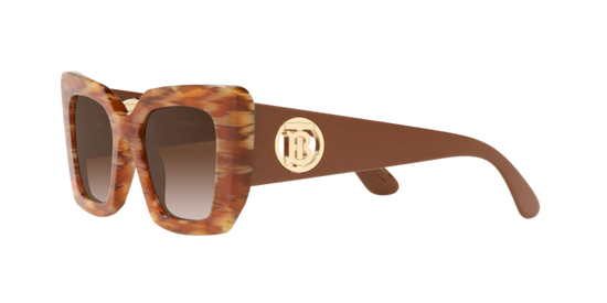 Burberry Daisy popular BE4344F 394013 53mm Spotted Brown Sunglasses