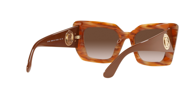 Burberry Daisy BE4344F 394013 2024 53mm Spotted Brown Sunglasses