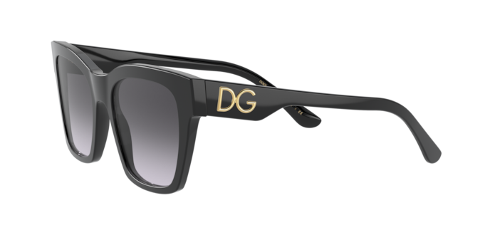Dolce Gabbana DG4384 501/8G Black Sunglasses for Woman