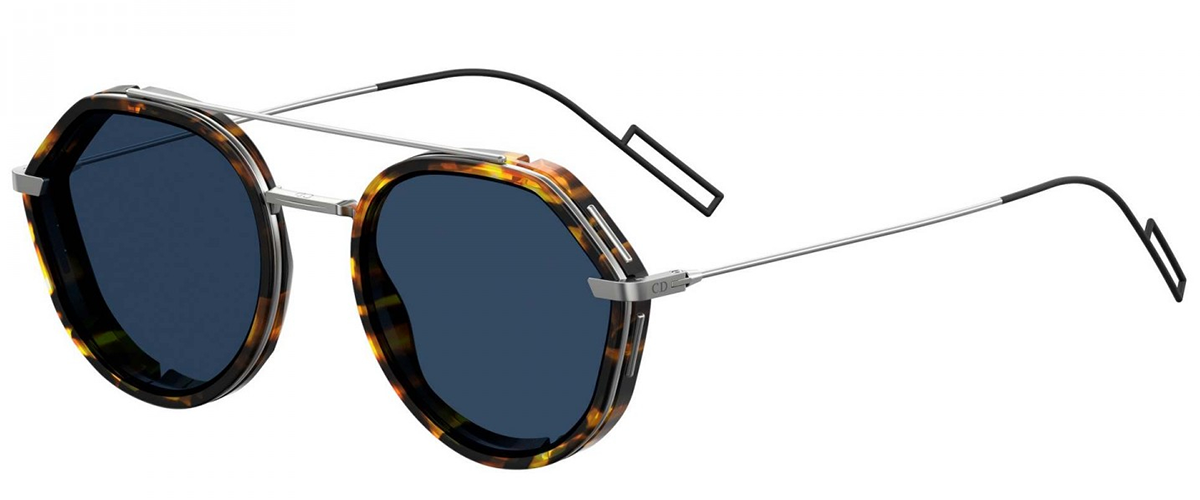 Christian Dior 0219S 3MA/A9 Havana Ruthenium