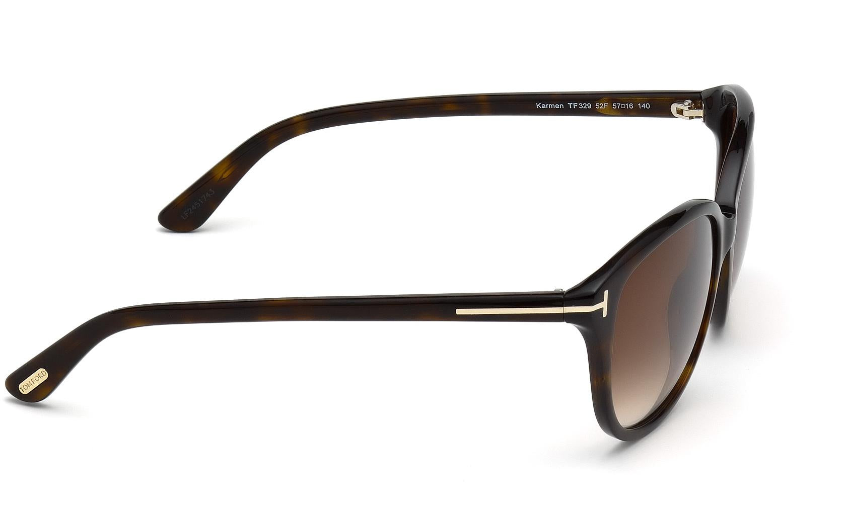 Tom Ford Karmen Sunglasses FT0329 52F