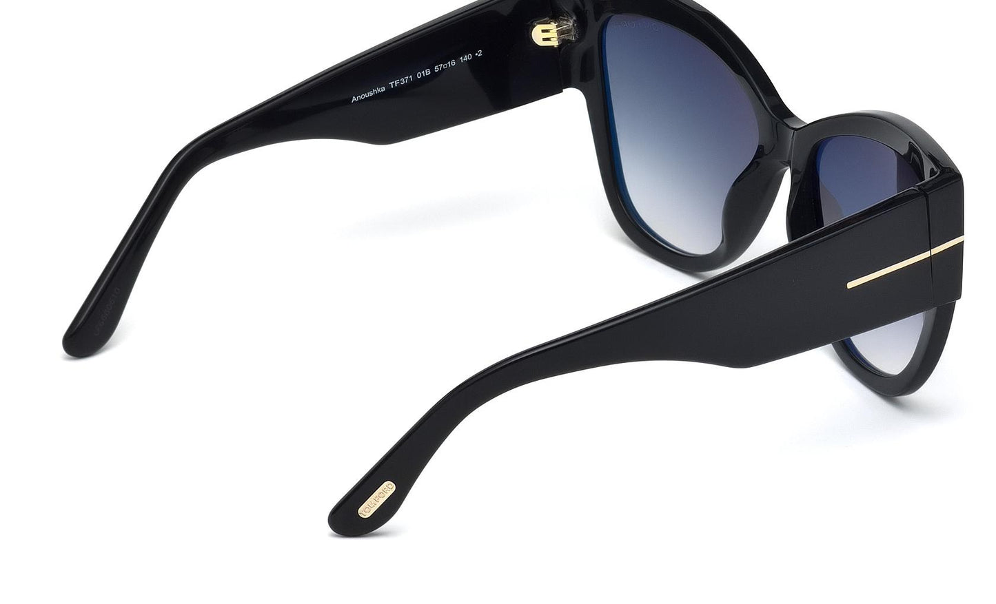 Tom Ford Anoushka Sunglasses FT0371 01B