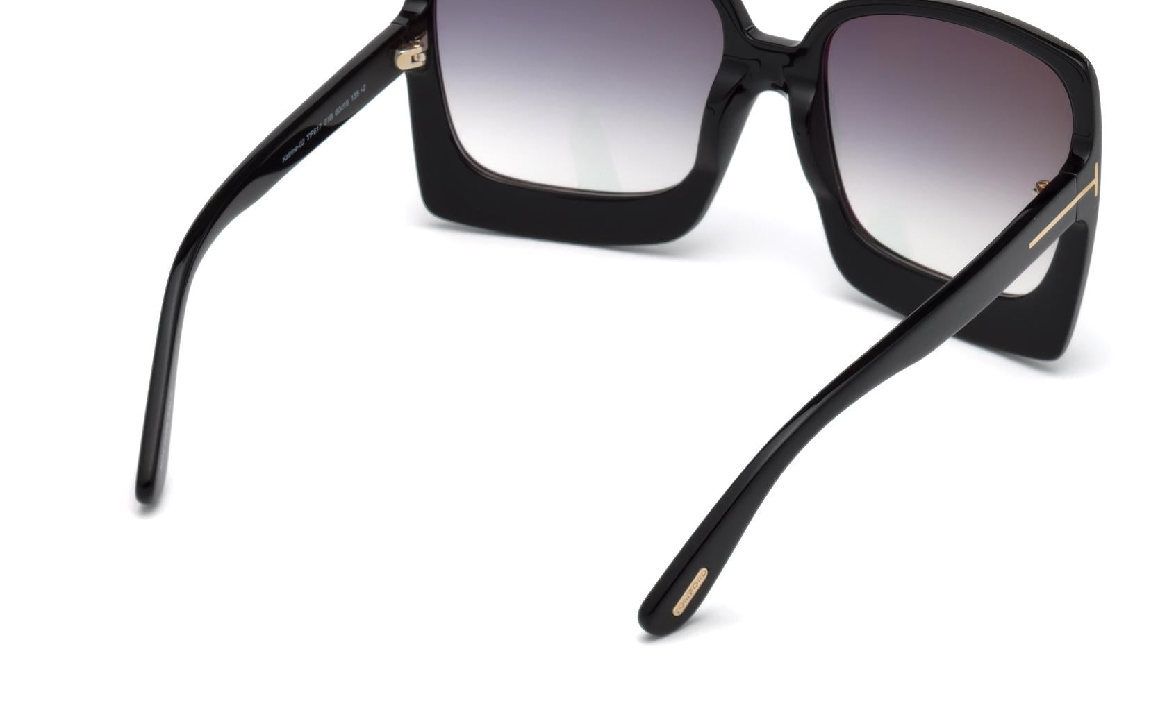 Tom Ford Katrine-02 Sunglasses FT0617 01B