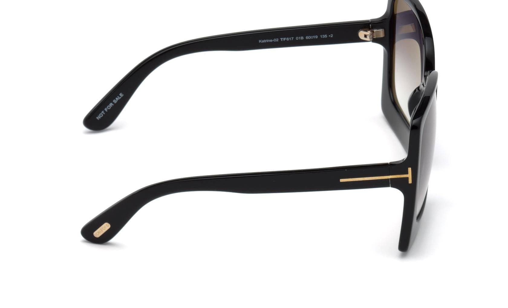 Tom Ford Katrine-02 Sunglasses FT0617 01B