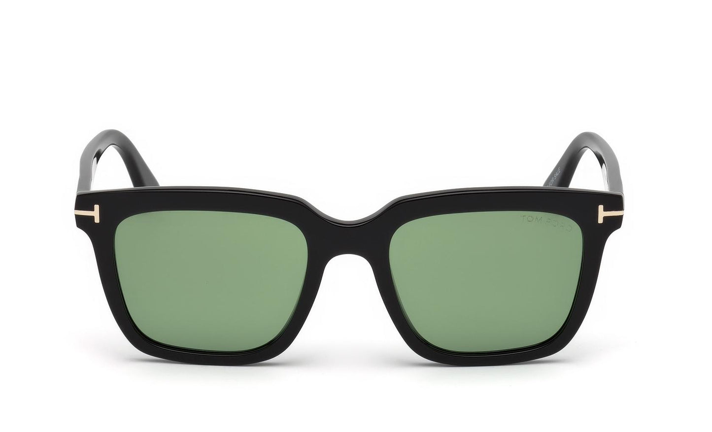 Tom Ford FT0646 53 Green & Black Shiny Sunglasses