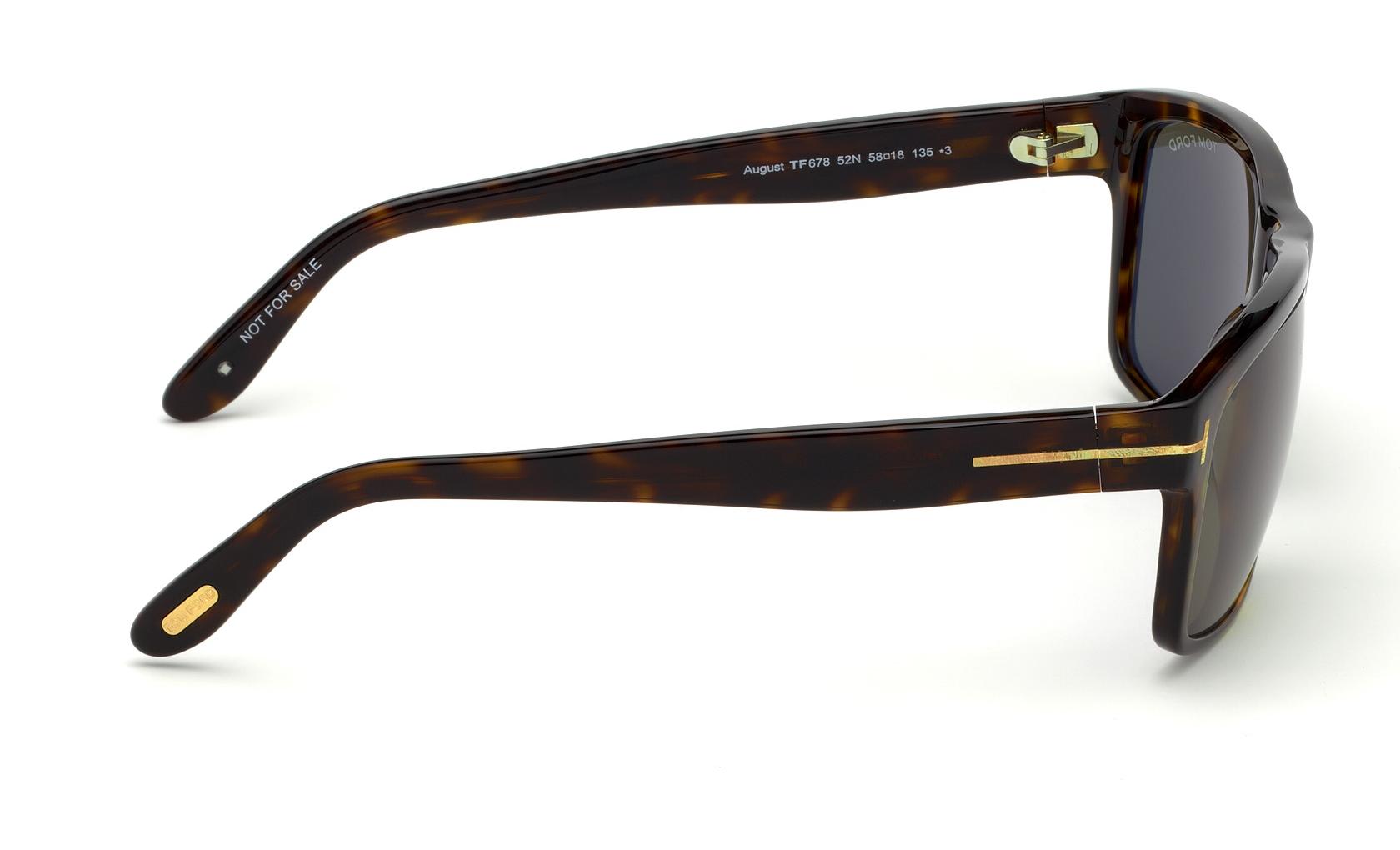 Tom Ford August Sunglasses FT0678 52N